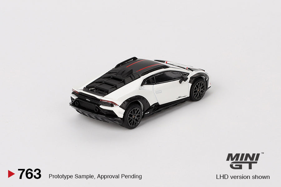 Mini GT - Lamborghini Huracán Sterrato Bianco Asopo - 1/64 Scale MGT00763-L