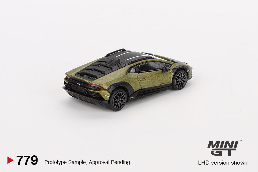 Mini GT - Lamborghini Huracán Sterrato Verde Gea Matt - Scale 1/64 MGT00779-L