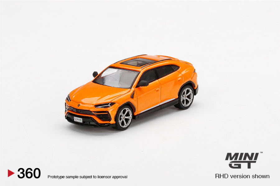 Mini GT - Lamborghini Urus Arancio Borealis RDH - Scala 1/64 MGT00360-R