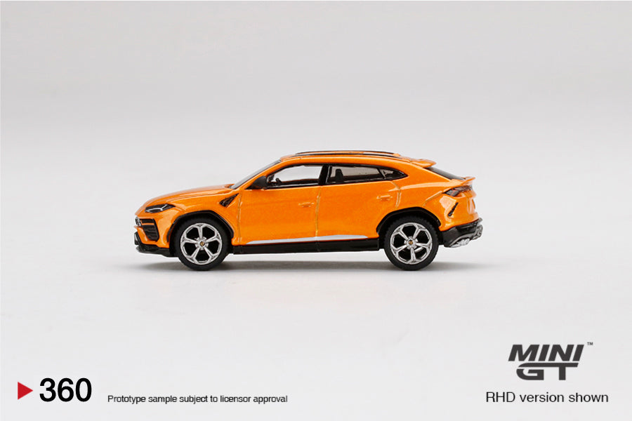 Mini GT - Lamborghini Urus Arancio Borealis RDH - Scale 1/64 MGT00360-R