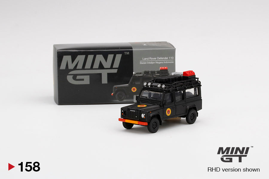 Mini GT - Land Rover Defender 110 Badan Intelijen Negara Indonesia - Scale 1/64 MGT00158-R