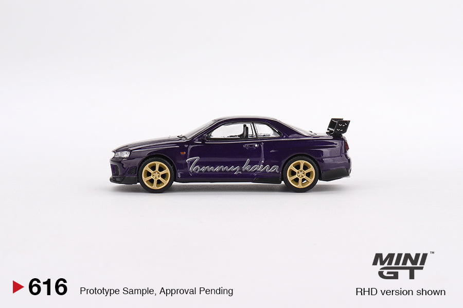 Mini GT - Nissan Skyline GT-R (R34) Tommykaira R-z Midnight Purple - Scala 1/64 MGT00616-R