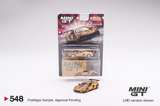 [USA Exclusive] Mini GT - Chevrolet Corvette C8.R Stars & Stripes 2023 MiJo Exclusives - Scala 1/64 MGT00548-MJ