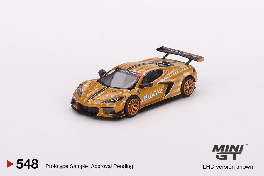 [USA Exclusive] Mini GT - Chevrolet Corvette C8.R Stars &amp; Stripes 2023 MiJo Exclusives - Scale 1/64 MGT00548-MJ