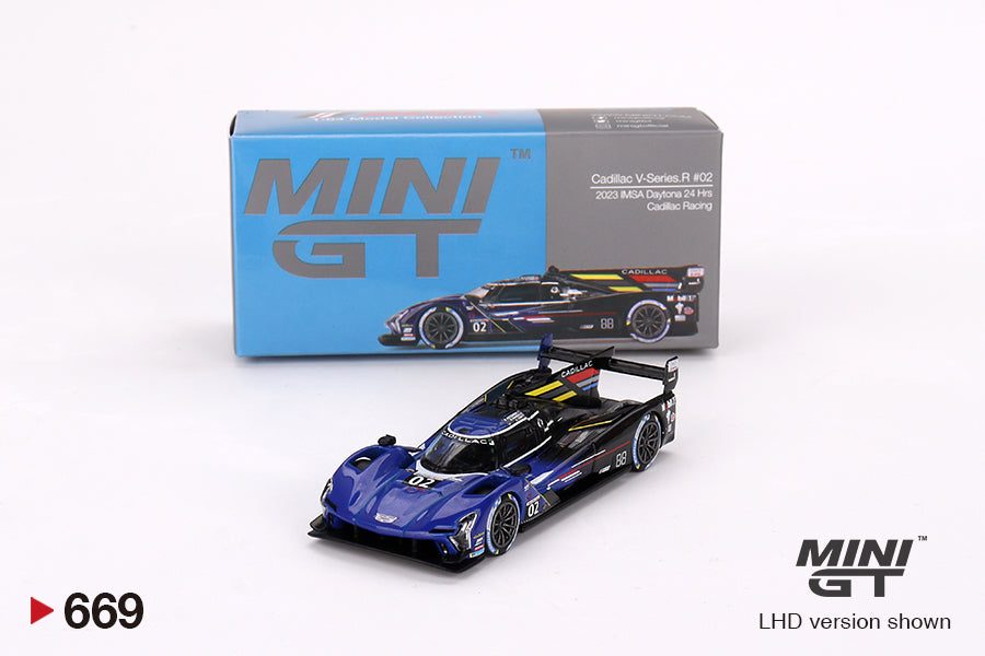 Mini GT - Cadillac V-Series.R #02 2023 IMSA Daytona 24 Hrs - Scala 1/64 MGT00669