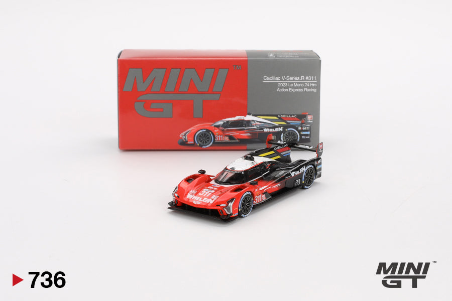 Mini GT - Cadillac V-Series.R #311 Action Express Racing 2023 Le Mans 24 Hrs - Scala 1/64 MGT00736