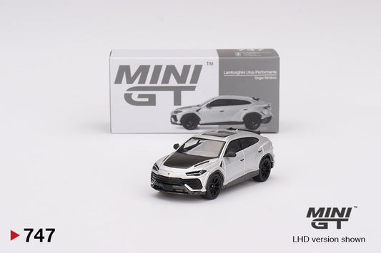 Mini GT - Lamborghini Urus Performante Nimbus Grey LDH - 1/64 Scale MGT00747-L