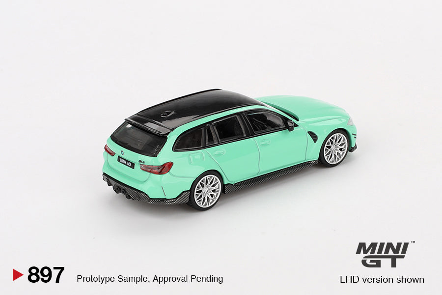 [PRE-ORDER] Mini GT - BMW M3 Touring (G81) M Perfomance Mint Green 2022 - Scale 1/64 MGT00897-L