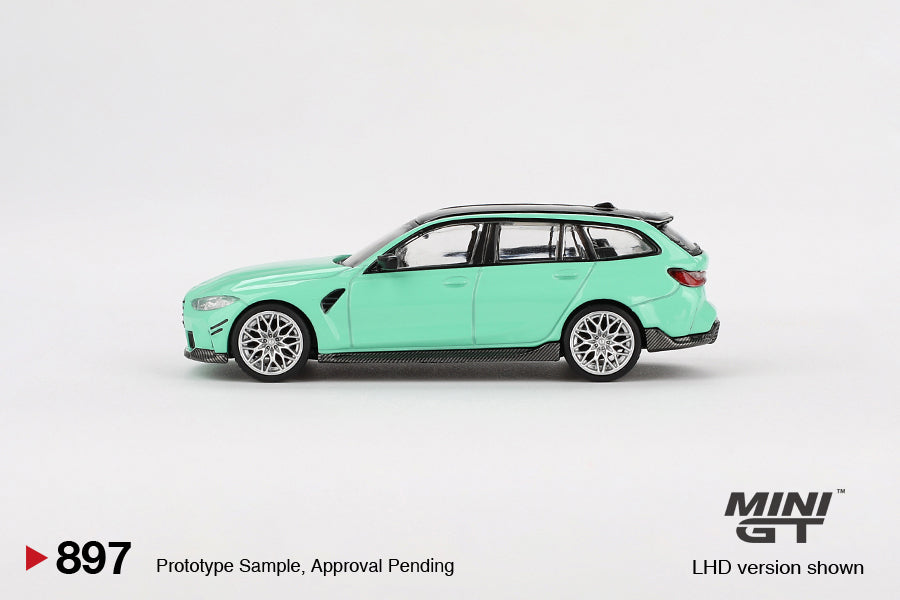 [PRE-ORDER] Mini GT - BMW M3 Touring (G81) M Perfomance Mint Green 2022 - Scale 1/64 MGT00897-L