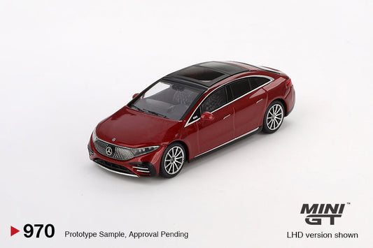 [PRE-ORDER] Mini GT - Mercedes-Benz EQS 580 4Matic Red Metallic 2024 - Scala 1/64 MGT00970-L