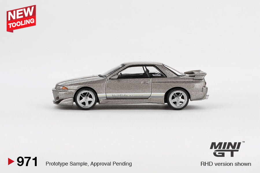 [PRE-ORDER] Mini GT - Nissan GT-R (R32) Veilside Combat CI Combat Gray 2011 - Scale 1/64 MGT00971-R