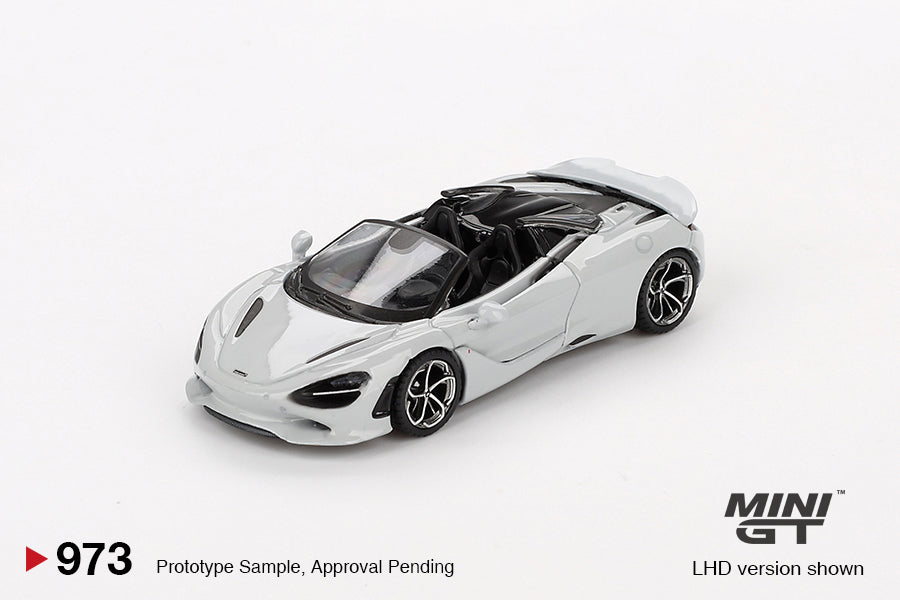 [PRE-ORDER] Mini GT - McLaren 750S Spider Cirrus Grey 2024 - Scala 1/64 MGT00973-L