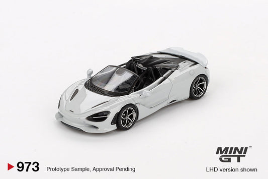 [PRE-ORDER] Mini GT - McLaren 750S Spider Cirrus Gray 2024 - Scale 1/64 MGT00973-L