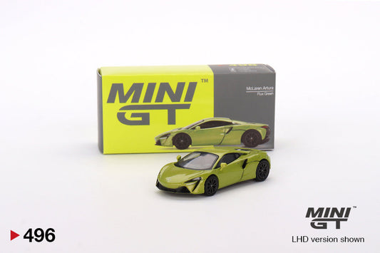 Mini GT - McLaren Artura Flux Green - Scale 1/64 MGT00496