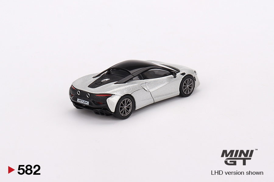 Mini GT - McLaren Artura Ice Silver - Scale 1/64 MGT00582