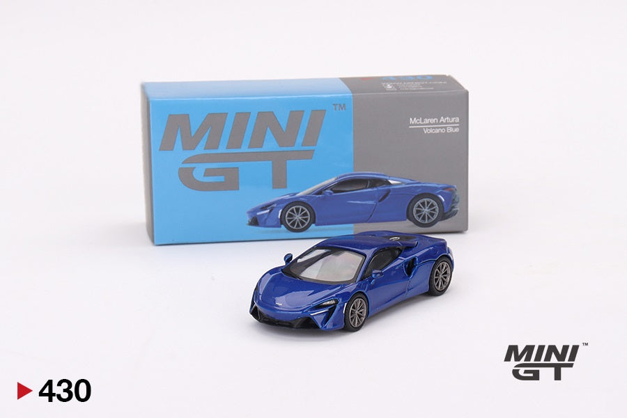 Mini GT - McLaren Artura Volcano Blue - Scale 1/64 MGT00430 RDH