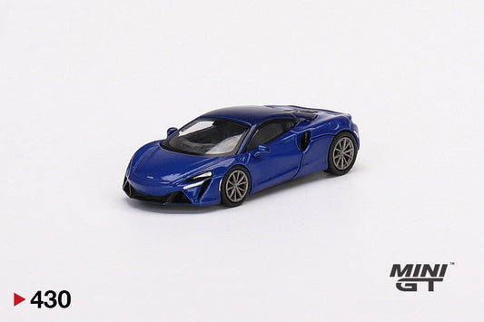 Mini GT - McLaren Artura Volcano Blue - Scala 1/64 MGT00430 RDH