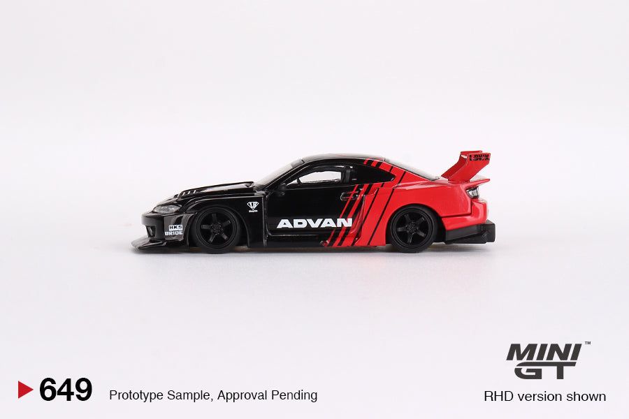 Mini GT - Nissan LB-Super Silhouette S15 SILVIA ADVAN - Scala 1/64 MGT00649-R