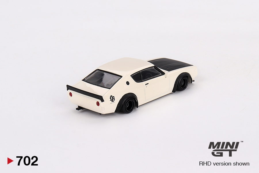 Mini GT - Nissan Skyline Kenmeri Liberty Walk White RDH - Scala 1/64 MGT00702