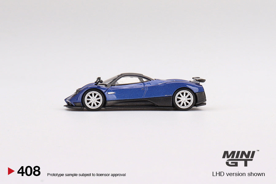 Mini GT - Pagani Zonda F Blue Argentina - 1/64 Scale MGT00408 LHD