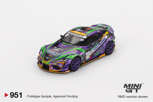 [PRE-ORDER] Mini GT - Toyota GR Supra KUHL 2021 D1GP Evangelion Racing - Scala 1/64 MGT00951