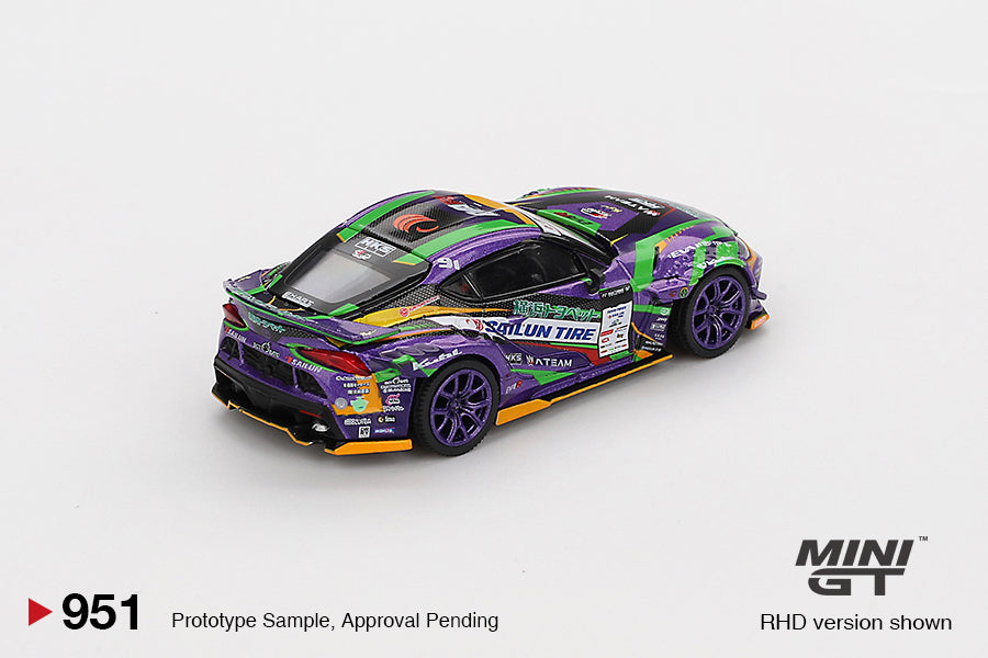 [PRE-ORDER] Mini GT - Toyota GR Supra KUHL 2021 D1GP Evangelion Racing - Scale 1/64 MGT00951