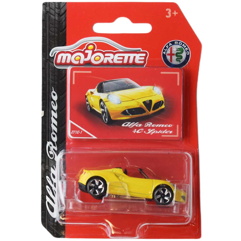 Majorette - Alfa Romeo 4C Spider - Scala 1/64