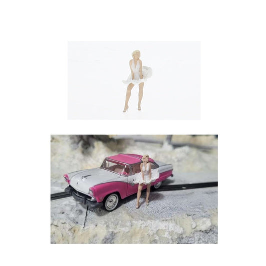 Cartrix - Marilyn Monroe - Scale 1/64 Car not included