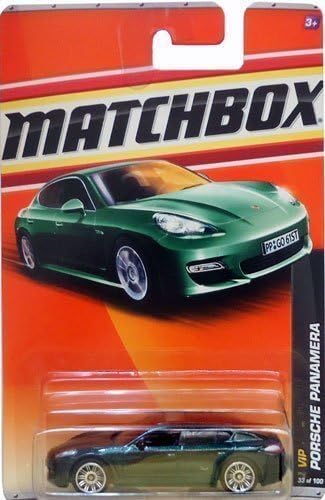 Matchbox - Porsche Panamera VIP Green Metallic - Matchbox - Scala 1/64 Circa