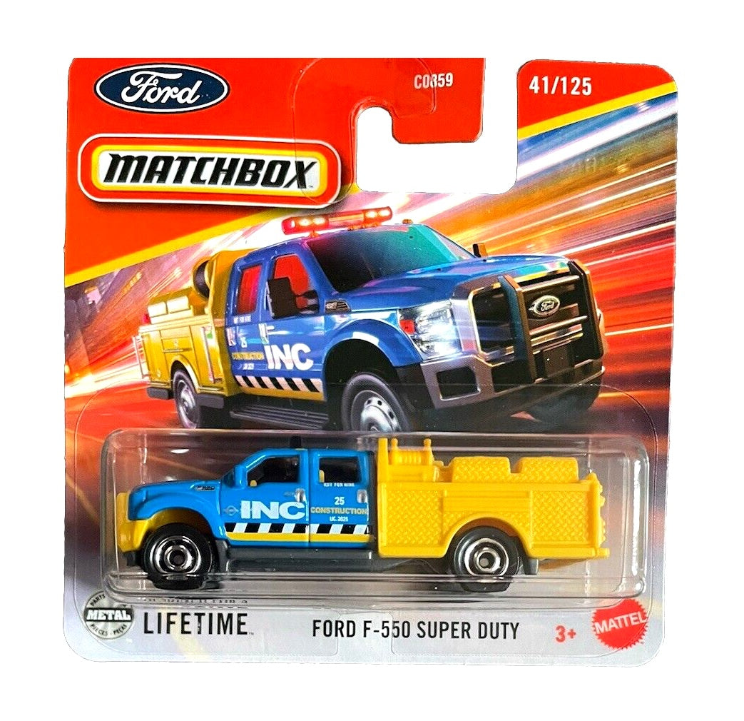 Matchbox - Ford F-550 Super Duty #41 - Scale 1/65 Approx