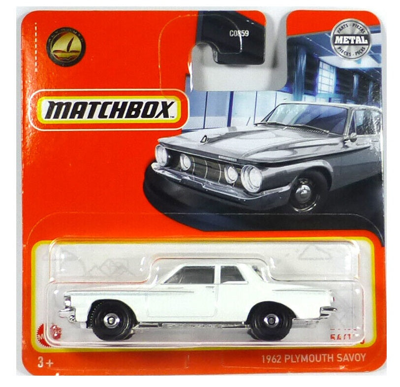 Matchbox - Plymouth Savoy 1962 White #54 - Matchbox - Scala 1/64 Circa