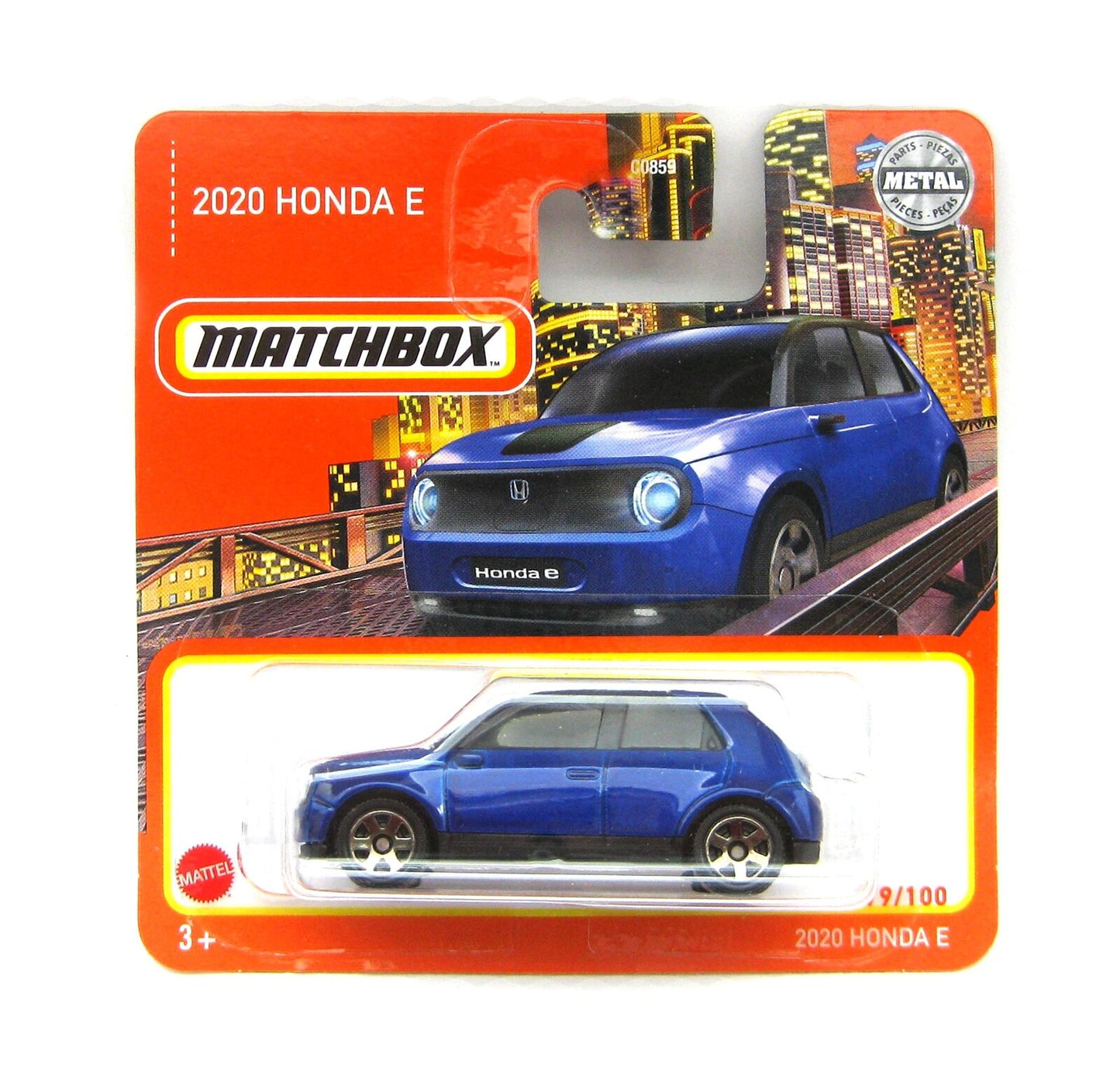 Matchbox - Honda E 2020 Blue #79 - Matchbox - Scala 1/64 Circa