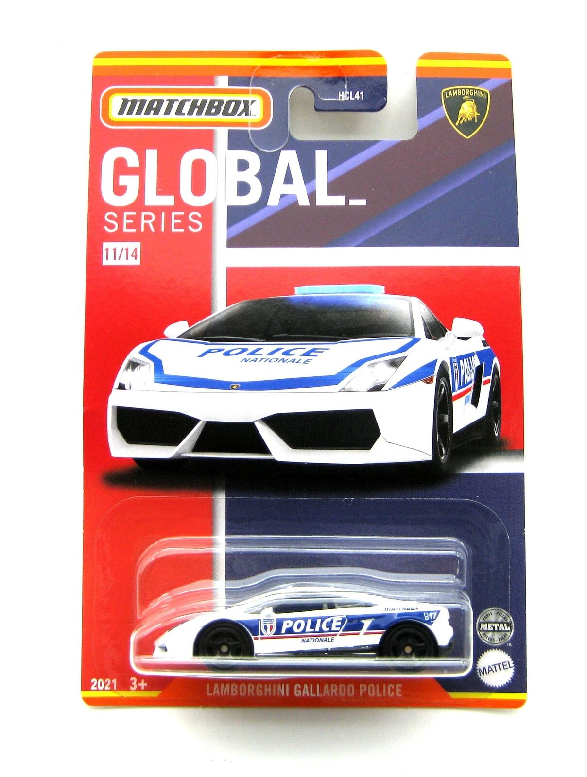 Matchbox - Lamborghini Gallardo Police Global Series - Matchbox - Scale 1/64 Approx