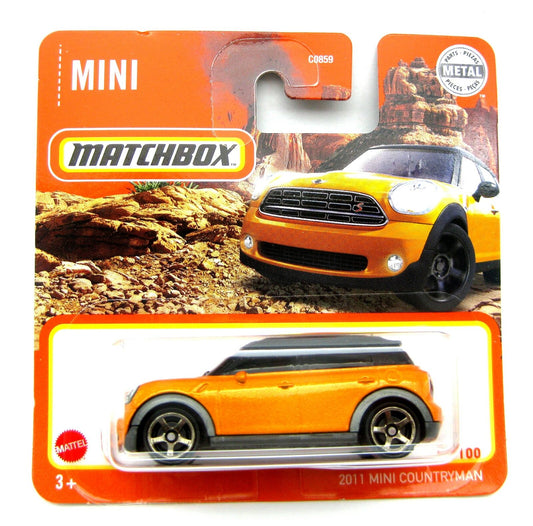 Matchbox - MINI Countryman 2011 Orange #51 - Matchbox - Scala 1/64