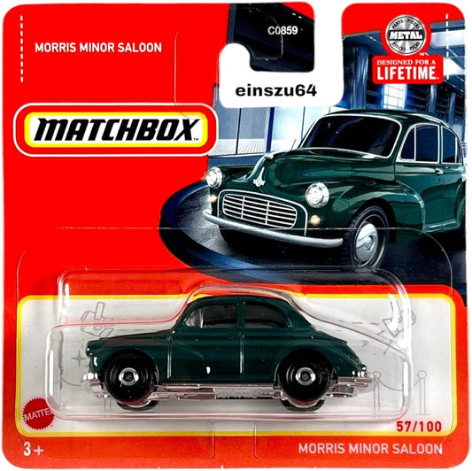 Matchbox - Morris Minor Saloon Green #57 - Matchbox - Scala 1/64 Circa