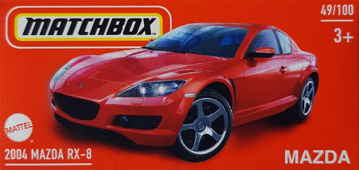 Matchbox - Mazda RX-8 2004 #49 Red - Matchbox - Scala 1/64 Circa