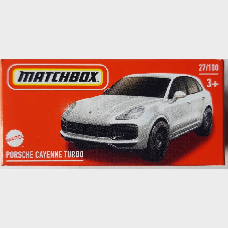 Matchbox - Porsche Cayenne Turbo #27 White - Matchbox - Scala 1/64 Circa