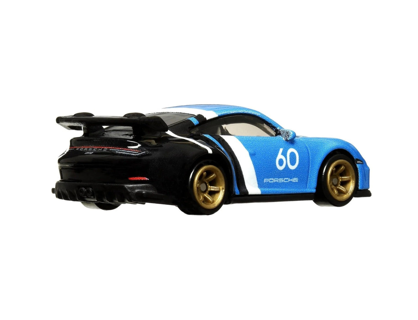 Hot Wheels Premium - Porsche 911 GT3 Blue Speed ​​Machines - Series Car Culture - Scale 1/64