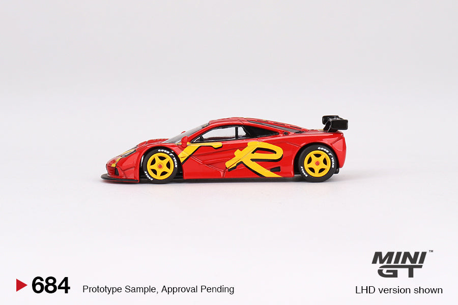 Mini GT - McLaren F1 GTR 1996 Presentation - Scale 1/64 MGT00684