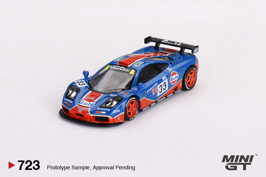 Mini GT - McLaren F1 GTR #33 1996 Le Mans 24Hr - Scala 1/64 MGT00723