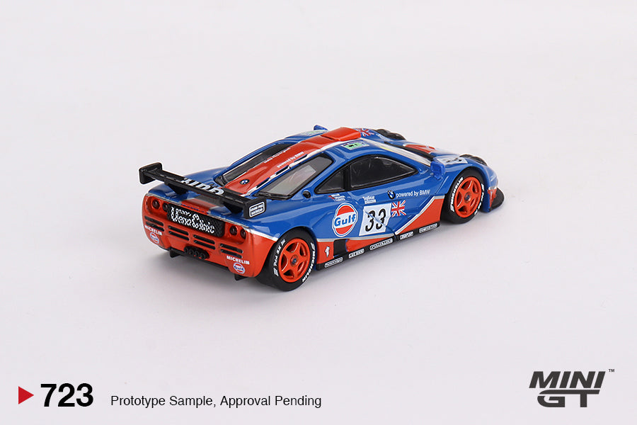 Mini GT - McLaren F1 GTR #33 1996 Le Mans 24Hr - Scala 1/64 MGT00723