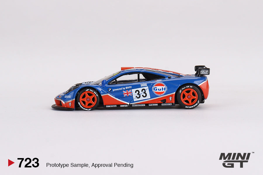 Mini GT - McLaren F1 GTR #33 1996 Le Mans 24Hr - Scale 1/64 MGT00723