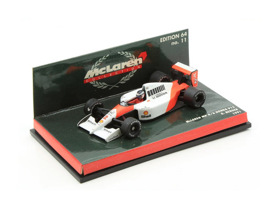 Minichamps - McLaren MP4/6 Honda V12 1991 #2 G.Berger - Scala 1/64 530916402