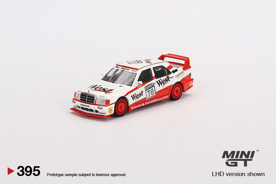 Mini GT - Mercedes-Benz 190E 2.5 16 Evolution II 1991 DTM #78 Lohr - Scale 1/64 MGT00395