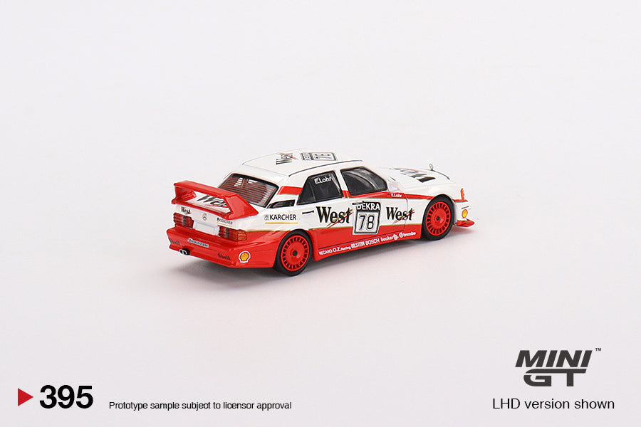 Mini GT - Mercedes-Benz 190E 2.5 16 Evolution II 1991 DTM #78 Lohr - Scale 1/64 MGT00395