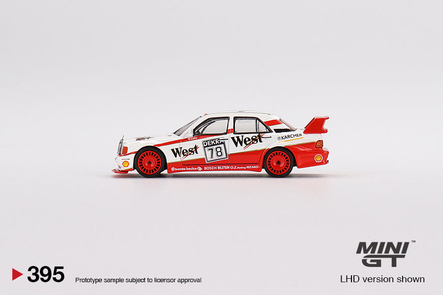 Mini GT - Mercedes-Benz 190E 2.5 16 Evolution II 1991 DTM #78 Lohr - Scale 1/64 MGT00395