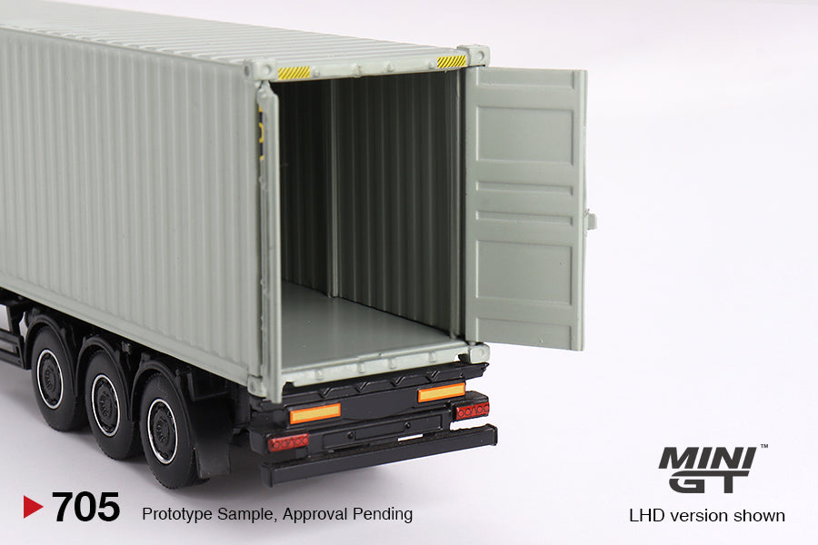 Mini GT - Mercedes-Benz Actros w/ 40 Ft Container "UPS Europe" - Scala 1/64 MGT00705