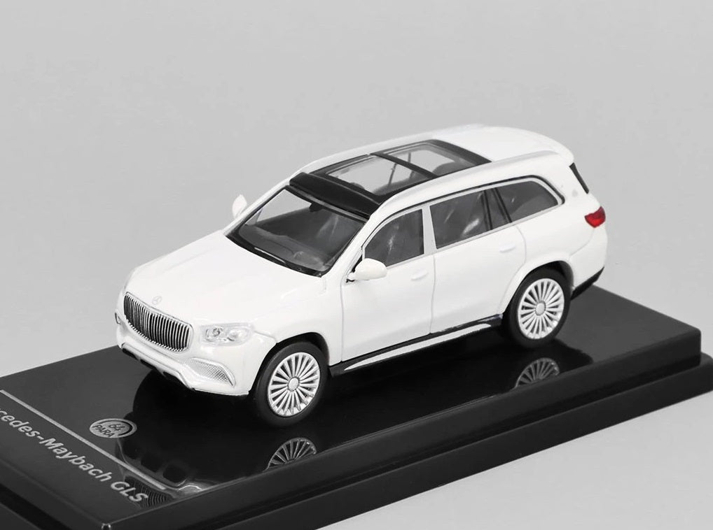 Para64 - Mercedes-Maybach GLS 600 White LHD - Scale 1/64