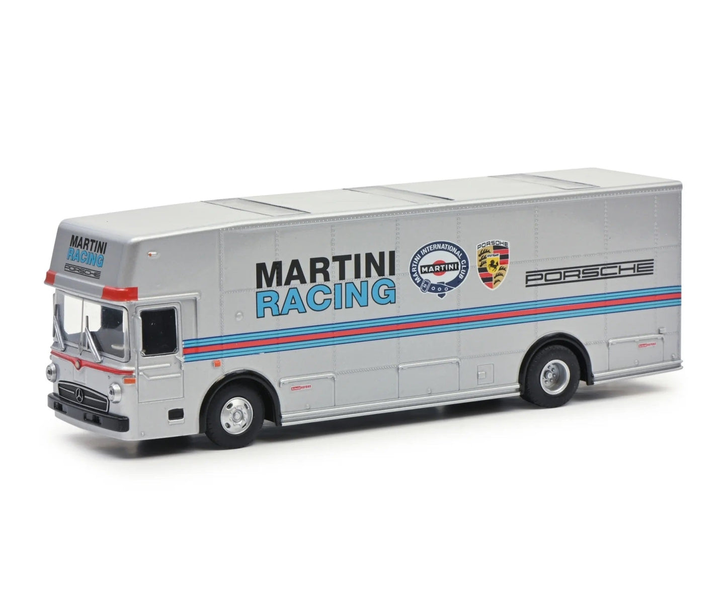 Schuco Mercedes-Benz Tranporter Martini Racing Porsche - Scale 1/64