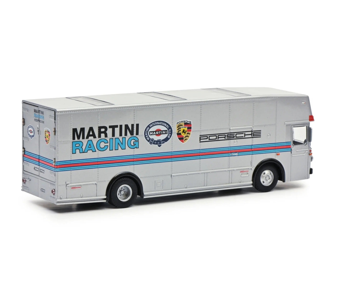 Schuco Mercedes-Benz Tranporter Martini Racing Porsche - Scale 1/64